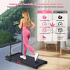 Picture of Walking Pad with Incline, 2026 Upgrade Electric Small Walking Pad with Handle Bar, 3.0HP Protable Walking Pad Treadmill with Handles and Incine for Home Small, 0.6-7.6MPH, 350LBS