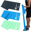 Picture of A AZURELIFE Resistance Bands,Professional Long Non-Latex Elastic Stretch Bands,Exercise Bands for Physical Therapy, Yoga, Pilates, Rehab, at-Home or The Gym Workouts, Strength Training