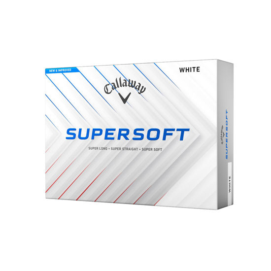Picture of Callaway Golf Supersoft Golf Balls (2025, White)