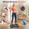 Picture of AXV Vibration Plate Fitness Platform Exercise Machine Vibrating Shaking Full Body Shaker Workout Vibrate Stand Shake Board Sport Gym for Weight Loss Fat Burner for Women Men