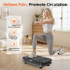 Picture of AXV Vibration Plate Fitness Platform Exercise Machine Vibrating Shaking Full Body Shaker Workout Vibrate Stand Shake Board Sport Gym for Weight Loss Fat Burner for Women Men