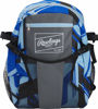 Picture of Rawlings | REMIX Backpack Equipment Bag | T-Ball & Youth Baseball / Softball | Royal