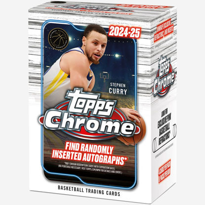 Picture of 2024-25 Topps Chrome Basketball - Factory Sealed - Value Box