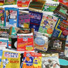 Picture of 100 Vintage Football Cards in Old Sealed Wax Packs - Perfect for New Collectors