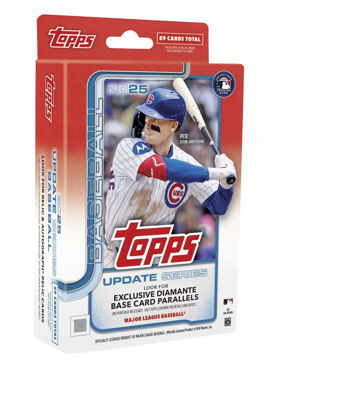 Picture of 2025 Topps Update Series Baseball Hanger Trading Card Box (Find Hanger Exclusive Diamante Parallels!)