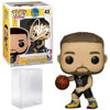 Picture of Stephen Curry #43 Facsimile Signed Reprint Laser Autographed Funko POP! Basketball NBA: Golden State Warriors Figurine with Protector Case