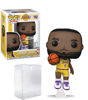Picture of LeBron James #152 Facsimile Signed Reprint Laser Autographed Funko POP! Basketball NBA: Los Angeles Lakers Figurine with Protector Case