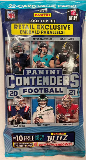 Picture of 2021 Panini Contenders Football Cello Fat Pack