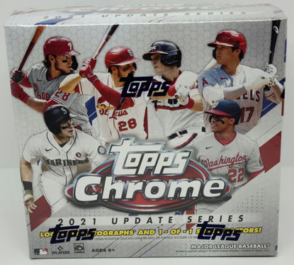 Picture of 2021 Topps Chrome Update Baseball Mega Box