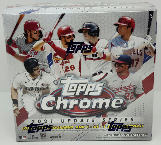 Picture of 2021 Topps Chrome Update Baseball Mega Box