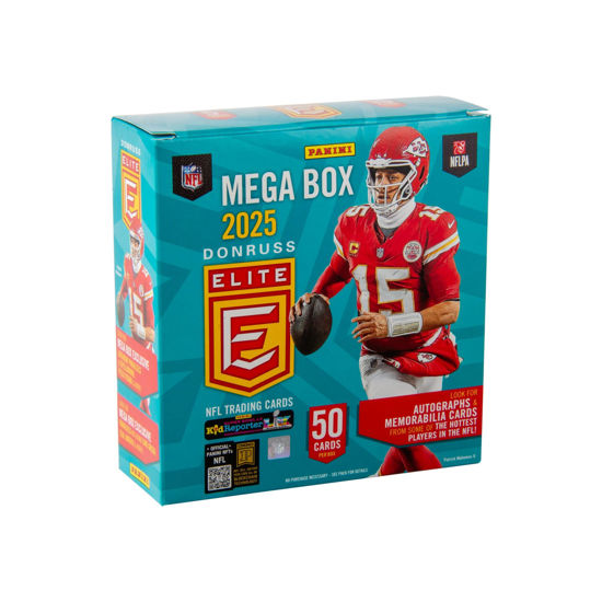 Picture of 2025 Panini Donruss Elite Football Trading Cards Mega Box