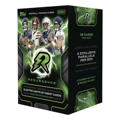 Picture of 2024 Topps Resurgence Football Trading Card Value Box - Look for Exclusives