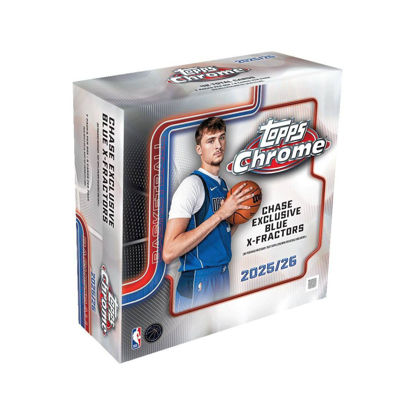 Picture of 2025-26 Topps Chrome Basketball Mega Box