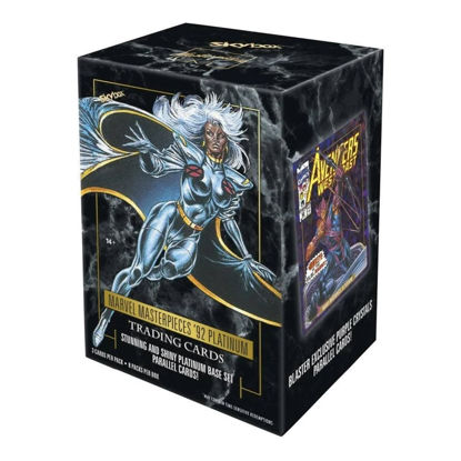 Picture of Upper Deck 2024 Marvel Masterpieces '92 Platinum Blaster Box - 24 Count Collectible-Card Box Blaster