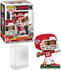Picture of Patrick Mahomes #148 Facsimile Signed Reprint Laser Autographed Funko POP! Football NFL: Kansas City Chiefs Figurine with Protector Case