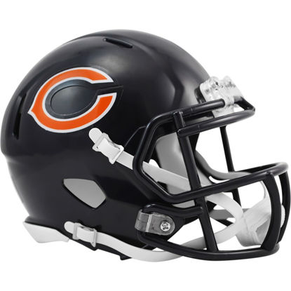 Picture of Chicago Bears Current Riddell Speed Mini Football Helmet - New in Riddell Box