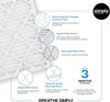 Picture of Simply 16x25x1 Air Filter, MERV 8, 6 Pack, For Home AC Furnace & HVAC (Actual Size: 15.75"x24.75"x0.75") DUST, Pet, & Allergy Control