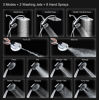 Picture of High Pressure Rain Shower Head: Upgrade Shower Heads with Handheld Spray Combo with Fixed Showerhead and 10 Sprays Handheld Shower Head, Detachable Shower head Built-in Magnetic Docking and Power Jets