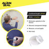 Picture of Alien Draft Seal Set of 49 Feet Anti-Draft Adhesive and Flexible Flap to Seal Gaps Around Doors and Windows As Seen On TV