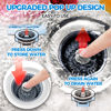Picture of Sink Drain Strainer - Sink Stopper Kitchen Drain, 3 in 1 Kitchen Sink Drain Strainer with Anti-Clogging Basket, Kitchen Gadgets Clearance Sink Accessories, Fit US Standard 3-1/2'' Sink Hole, Silver