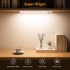 Picture of Gritin 10.2inch Under Cabinet Lighting Rechargeable 2 Pack- 3 Color Temps&5 Level Brightness, Super Bright, 4 Modes, Motion Sensor, Long Lasting - Easy Installation Magnetic Under Closet Lights
