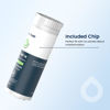 Picture of GLACIER FRESH Water Filter Compatible with XWFE (Built-in CHIP), Replacement for GE XWFE, XWF Refrigerator Water Filter NSF/ANSI 42 Certification Pack of 1