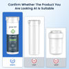 Picture of GLACIER FRESH Water Filter Compatible with XWFE (Built-in CHIP), Replacement for GE XWFE, XWF Refrigerator Water Filter NSF/ANSI 42 Certification Pack of 1