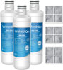 Picture of Waterdrop ADQ747935 LT1000PC Replacement for LG® LT1000P®/PC/PCS ThinQ® Refrigerator Water Filter, LFXS26973S, LMXS28626S, LMWS27626S, LFXS28596S, ADQ74793501 and LT120F®, 3 Combo