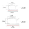 Picture of 60 PCS XHF 5/8” Adhesive Cable Wire Clips Clear, Outdoor Christmas Light Clips, Cable Staples Cable Management Wire Organizer Cord Holder for Under Desk, Car, Wall, TV PC Ethernet Cable